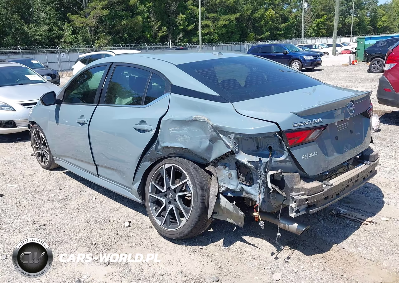 2025 Nissan Sentra Sr VIN:3N1AB8DV2SY241184 - 3