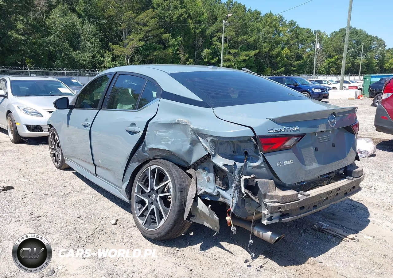 2025 Nissan Sentra Sr VIN:3N1AB8DV2SY241184 - 6