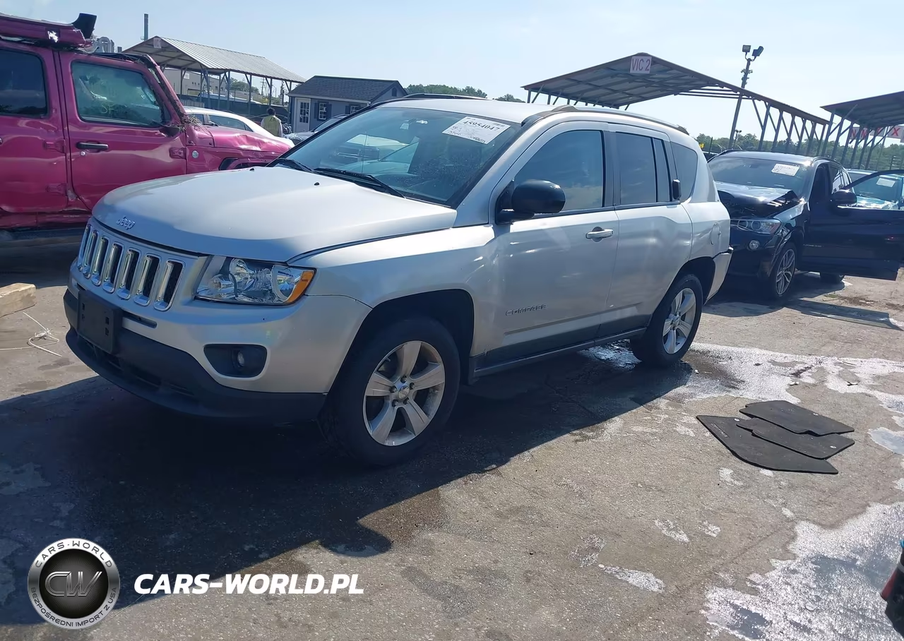 2012 Jeep Compass Sport VIN:1C4NJCBA0CD620225 - 2