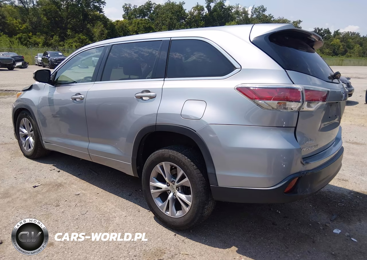 2015 Toyota Highlander Le Plus V6 VIN:5TDZKRFH7FS081376 - 3