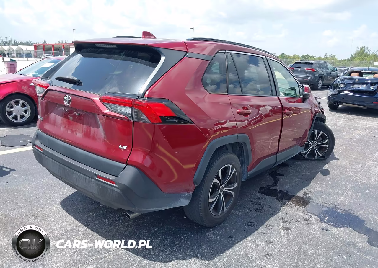 2019 Toyota Rav4 Le VIN:JTMK1RFV7KD040293 - 4