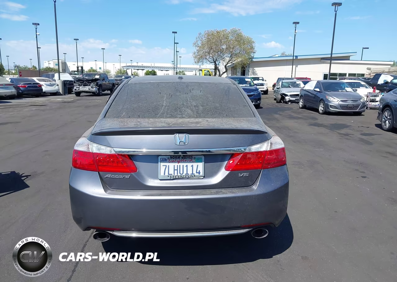 2015 Honda Accord Ex-L V-6 VIN:1HGCR3F88FA019451 - 16