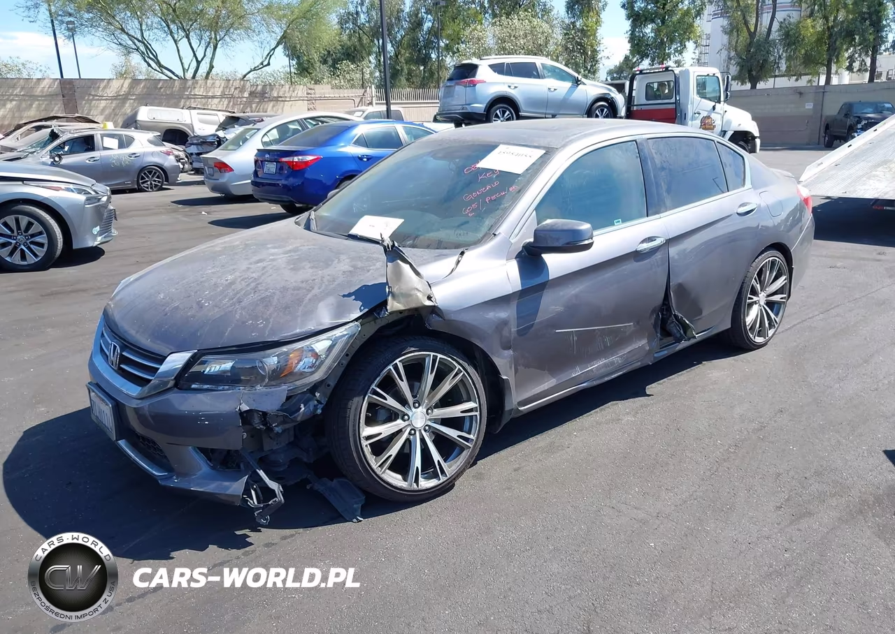 2015 Honda Accord Ex-L V-6 VIN:1HGCR3F88FA019451 - 2