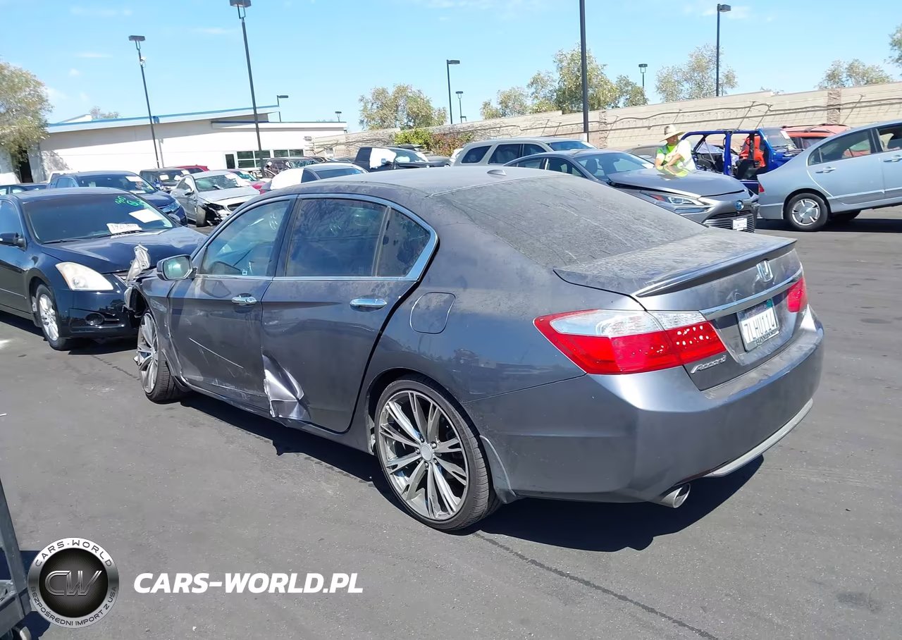 2015 Honda Accord Ex-L V-6 VIN:1HGCR3F88FA019451 - 3