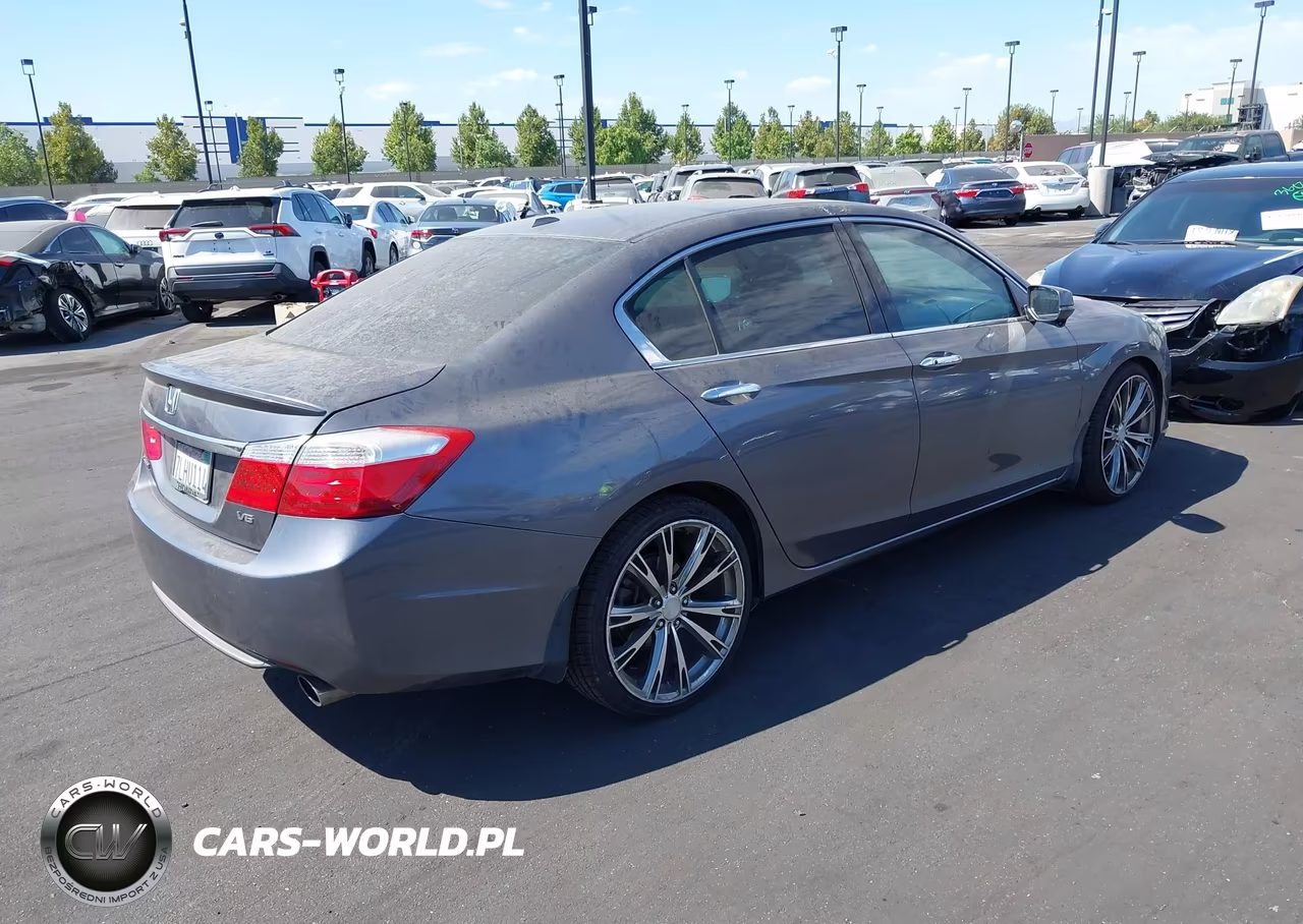 2015 Honda Accord Ex-L V-6 VIN:1HGCR3F88FA019451 - 4
