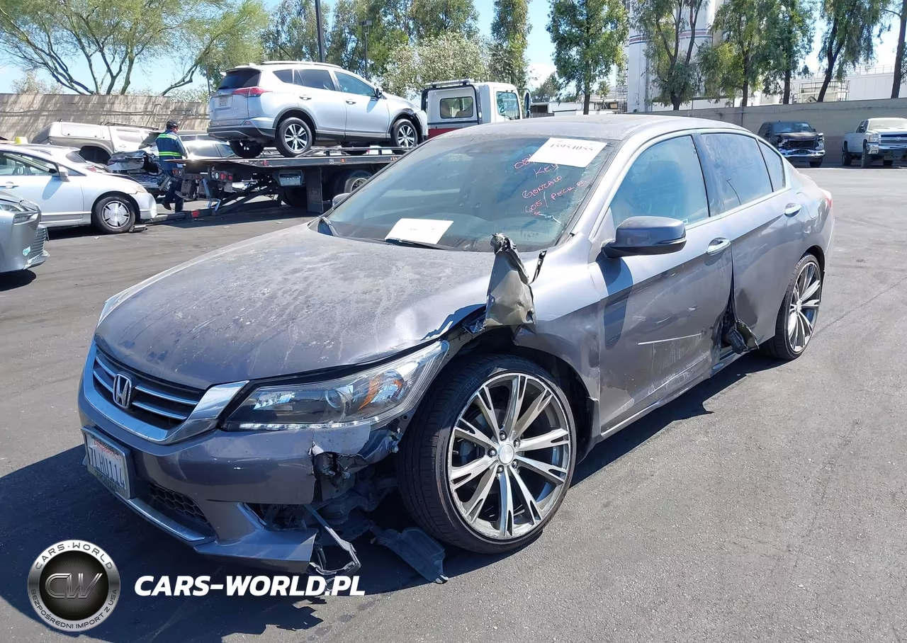 2015 Honda Accord Ex-L V-6 VIN:1HGCR3F88FA019451 - 6