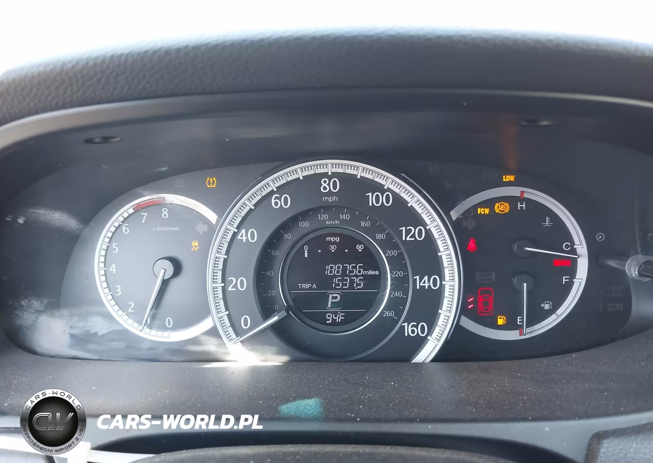 2015 Honda Accord Ex-L V-6 VIN:1HGCR3F88FA019451 - 7