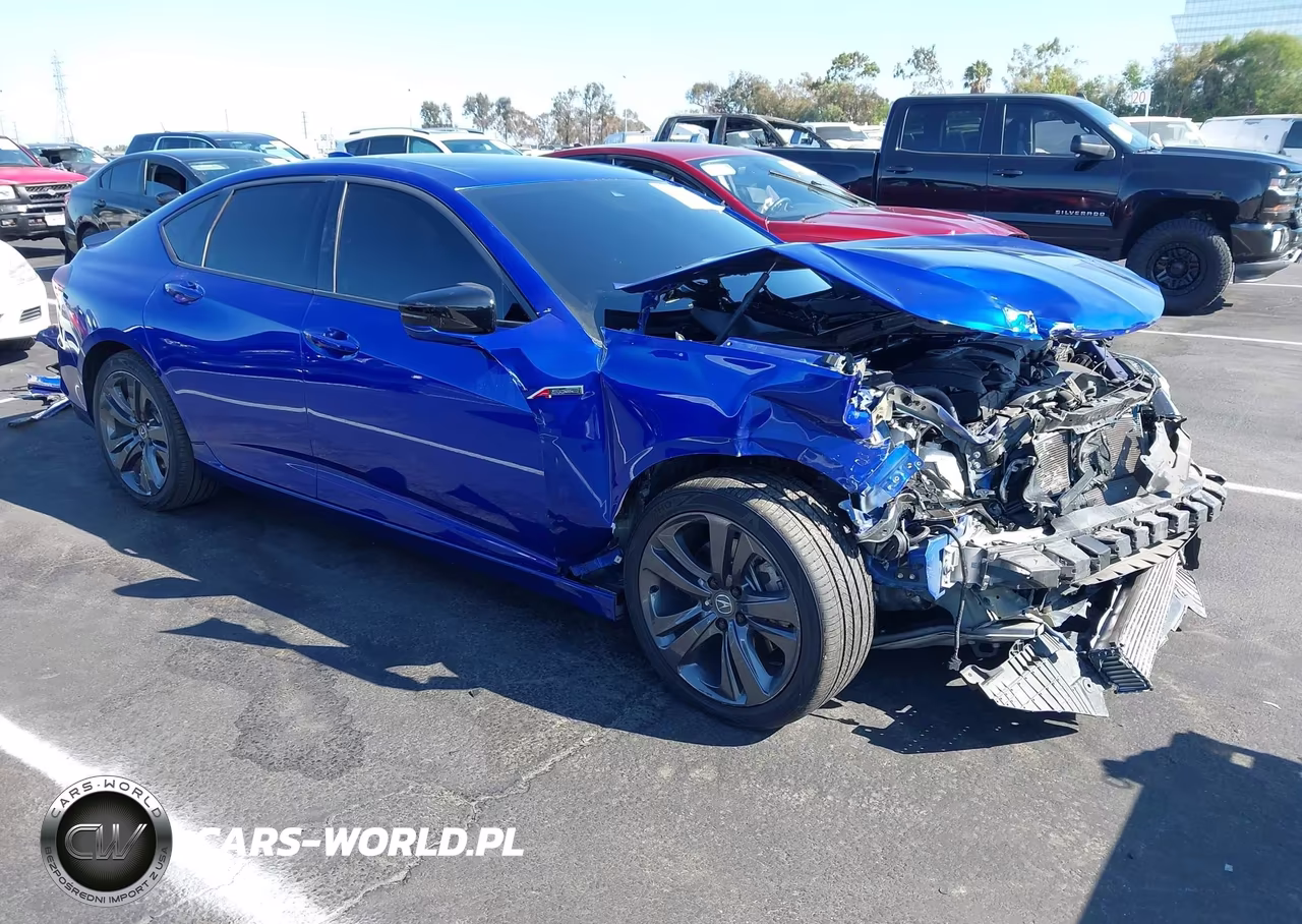 2023 Acura Tlx A-Spec Package VIN:19UUB5F55PA001744 - 1