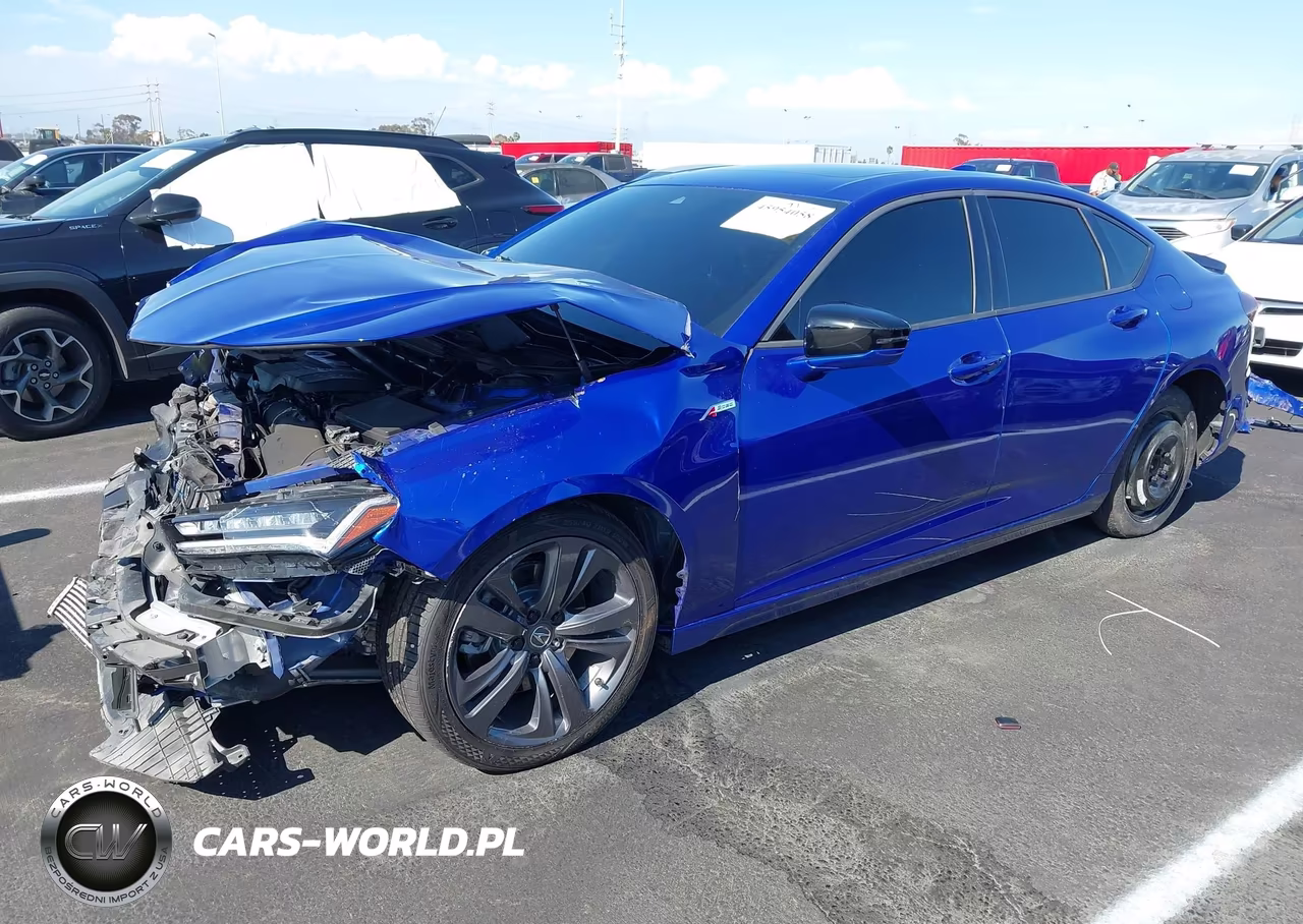 2023 Acura Tlx A-Spec Package VIN:19UUB5F55PA001744 - 2