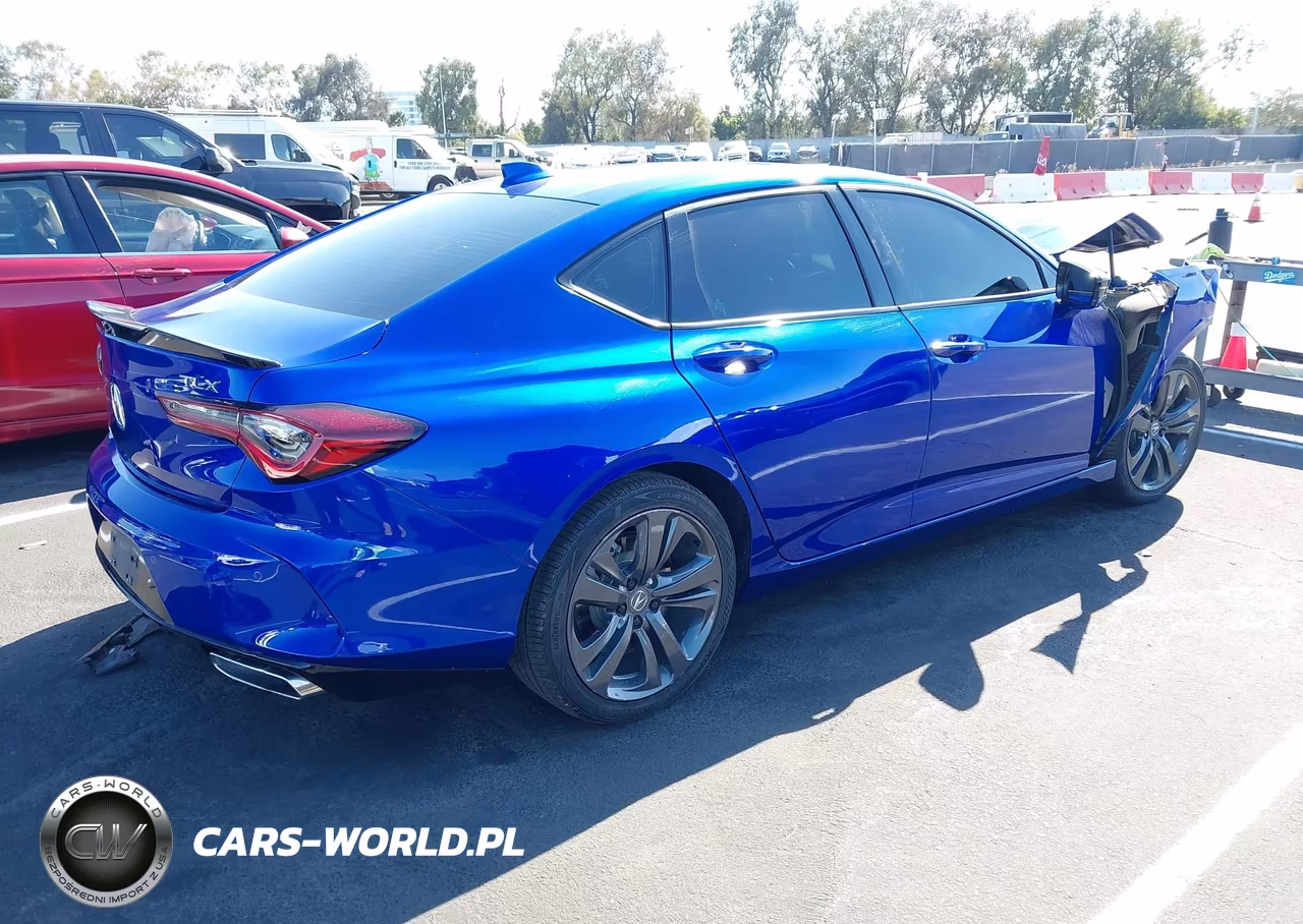 2023 Acura Tlx A-Spec Package VIN:19UUB5F55PA001744 - 4