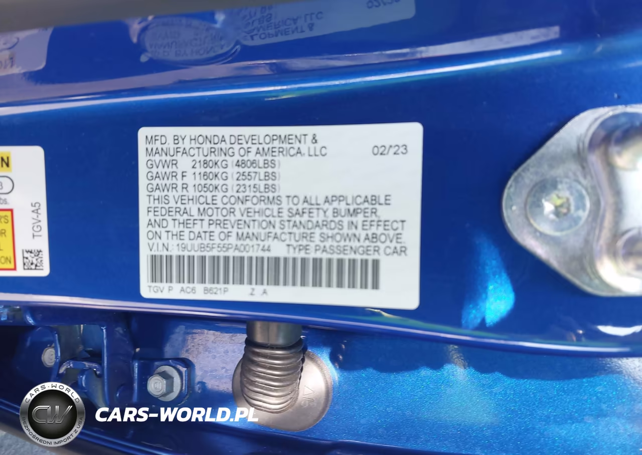 2023 Acura Tlx A-Spec Package VIN:19UUB5F55PA001744 - 9