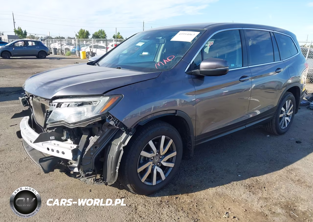 2020 Honda Pilot Awd Ex-L VIN:5FNYF6H54LB011562 - 2