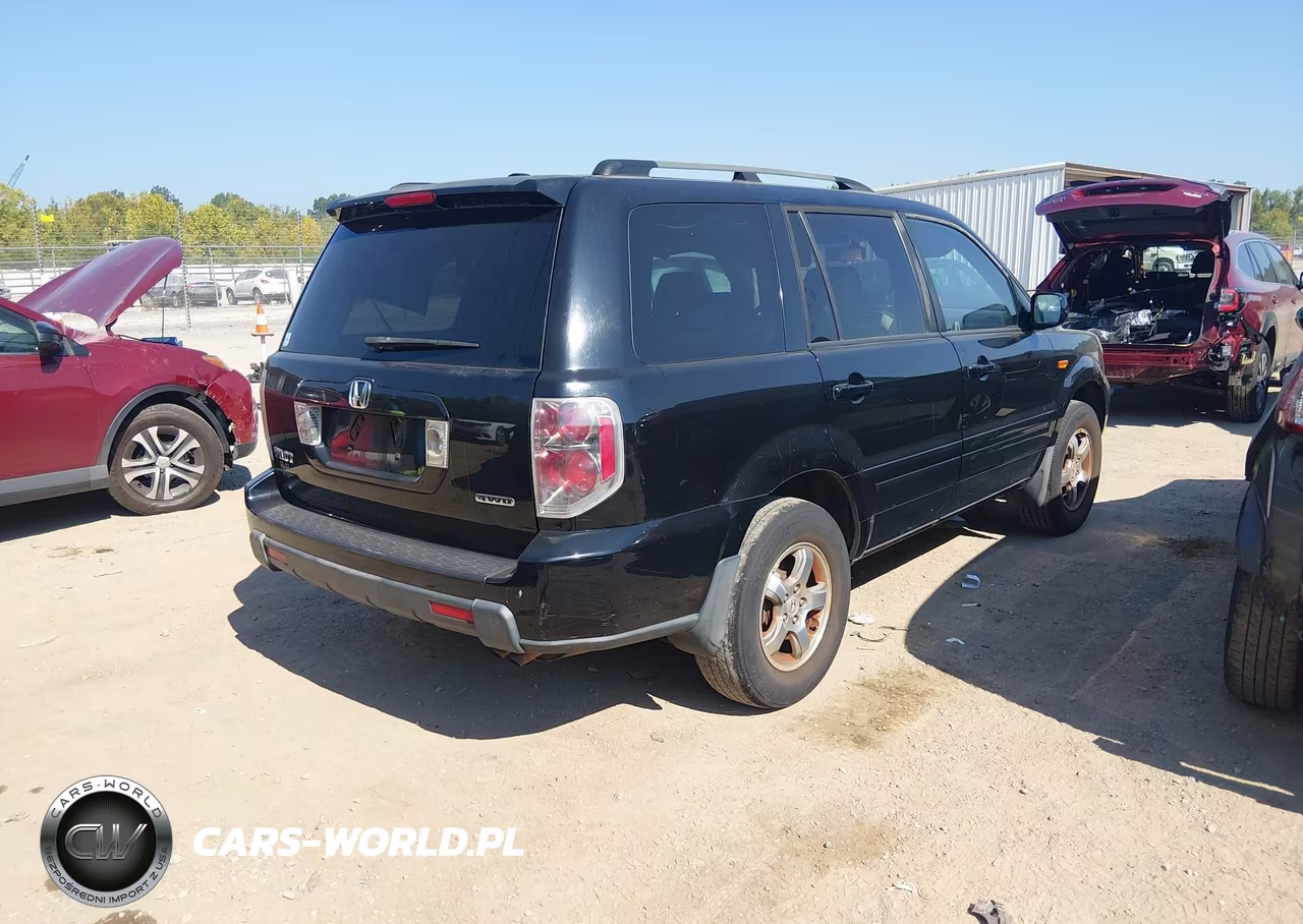 2007 Honda Pilot Ex-L VIN:2HKYF185X7H526284 - 4