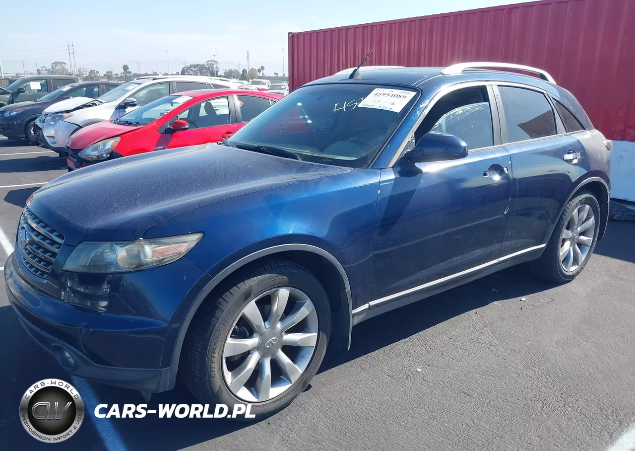 2005 Infiniti Fx35 VIN:JNRAS08UX5X100031 - 2