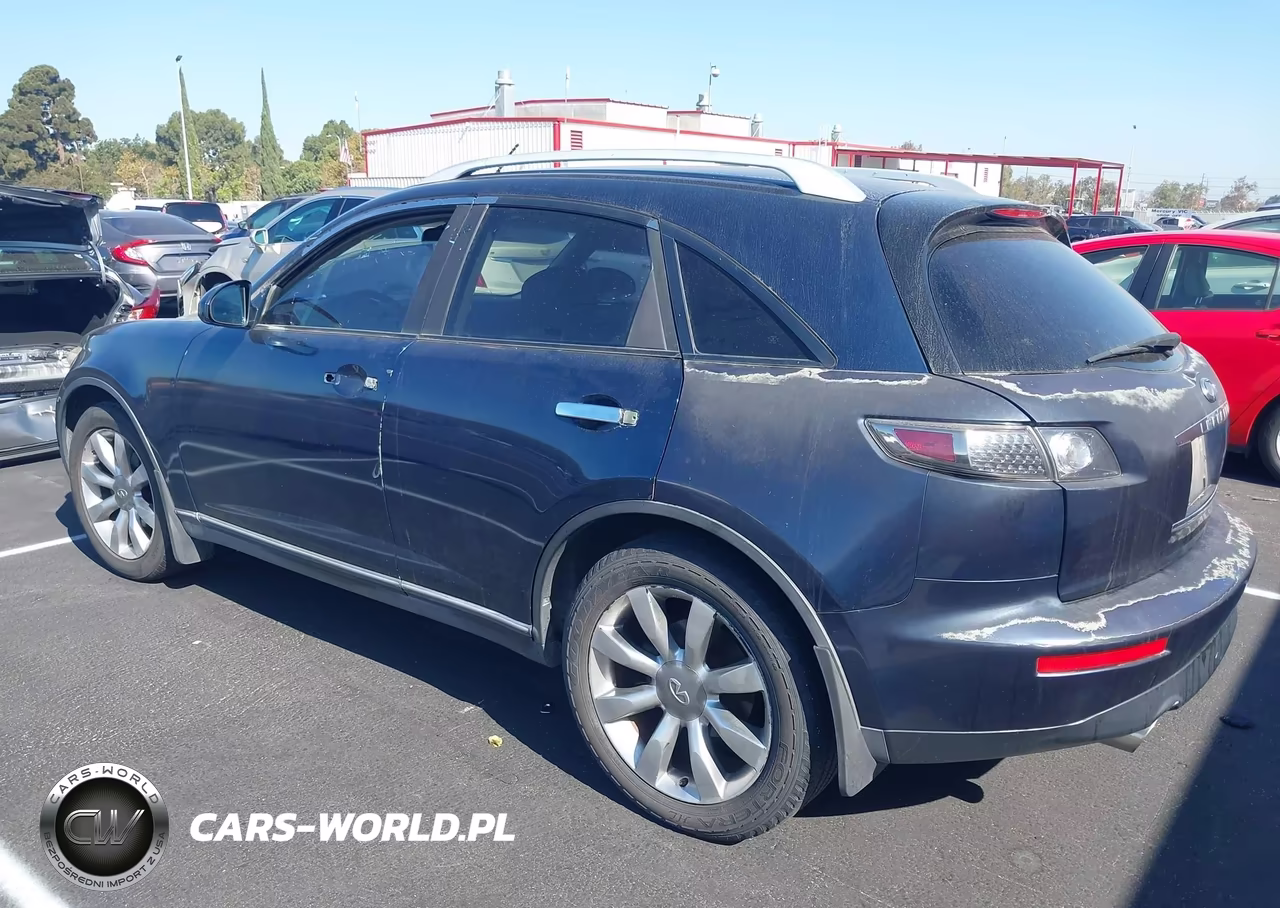2005 Infiniti Fx35 VIN:JNRAS08UX5X100031 - 3