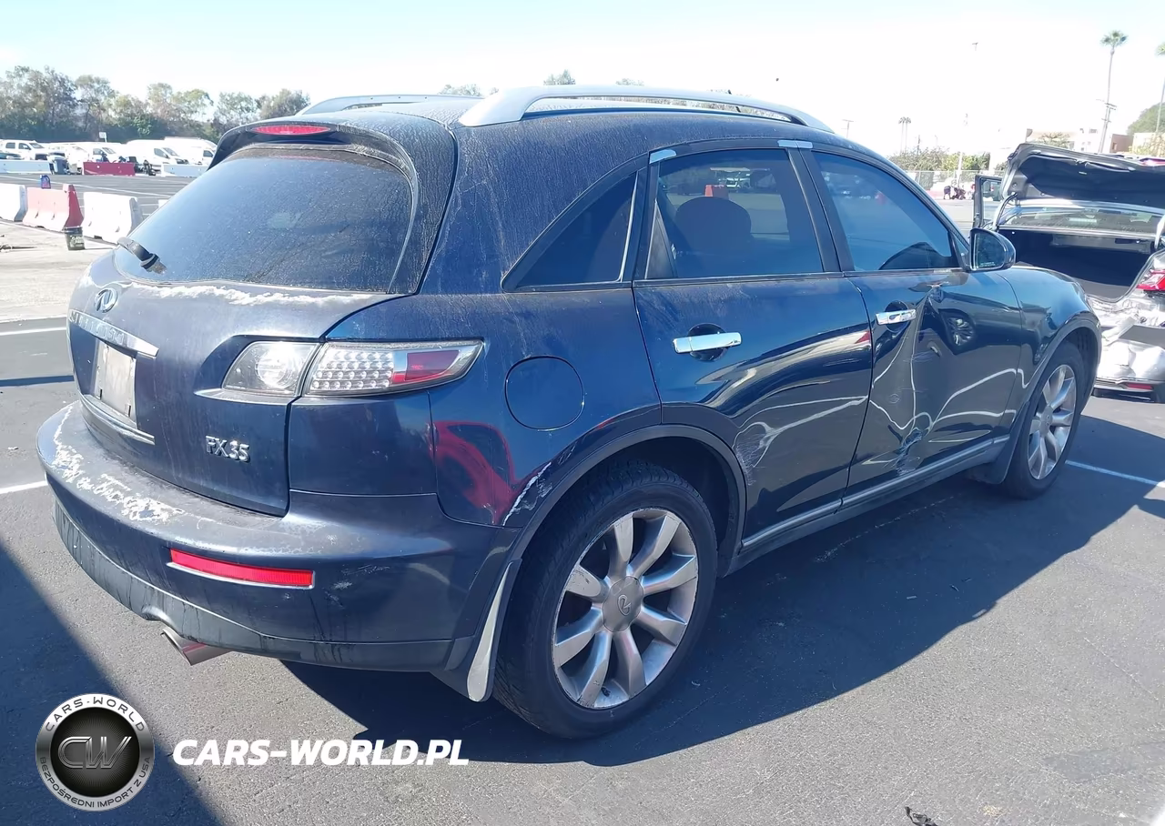 2005 Infiniti Fx35 VIN:JNRAS08UX5X100031 - 4