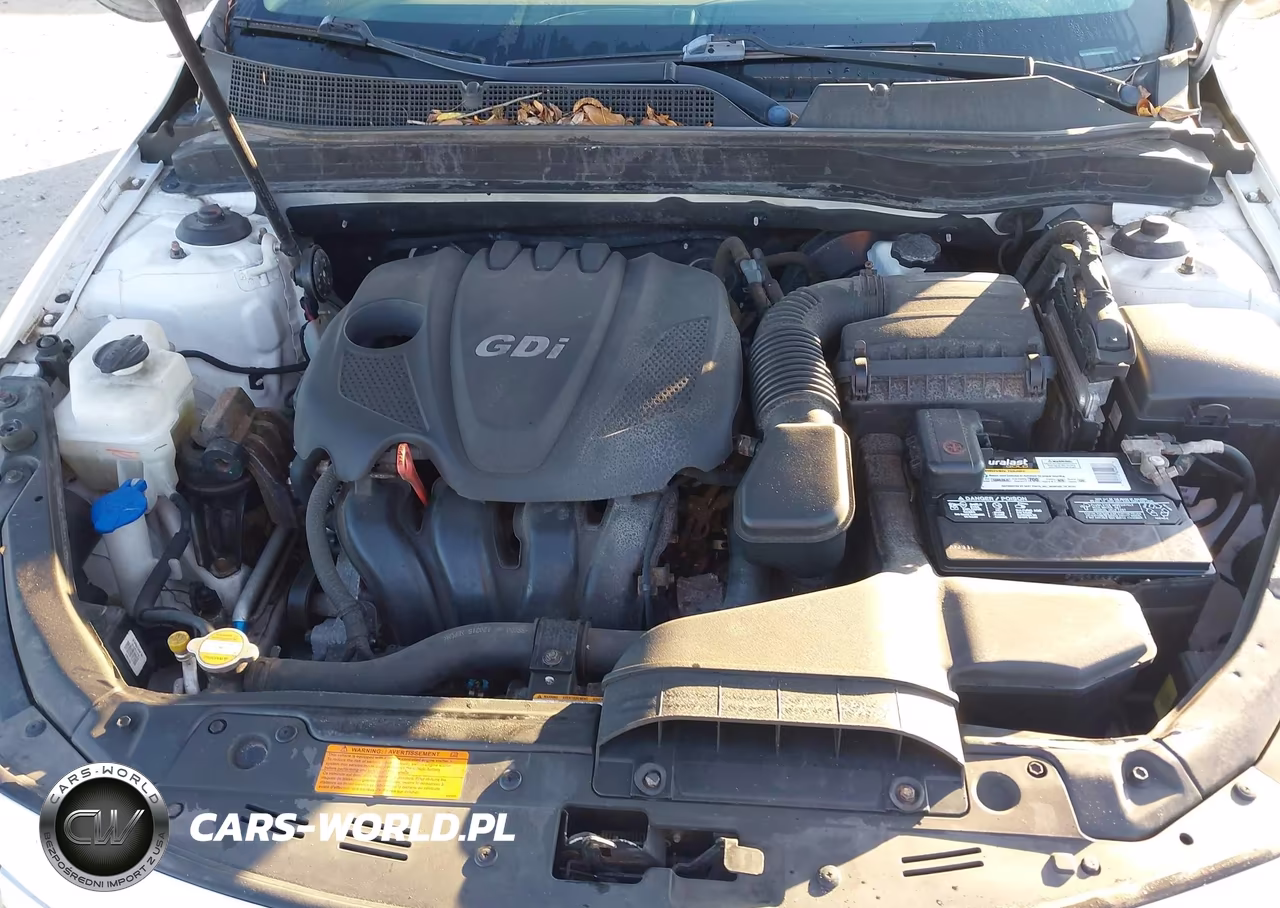 2012 Kia Optima Lx VIN:5XXGM4A73CG072206 - 10