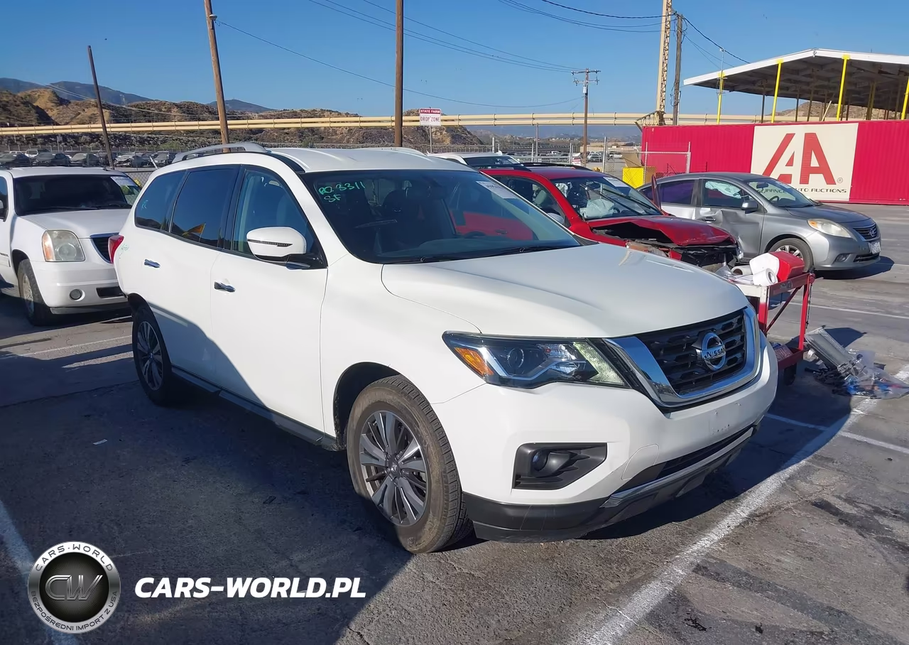 2017 Nissan Pathfinder Sv VIN:5N1DR2MN3HC696075 - 1