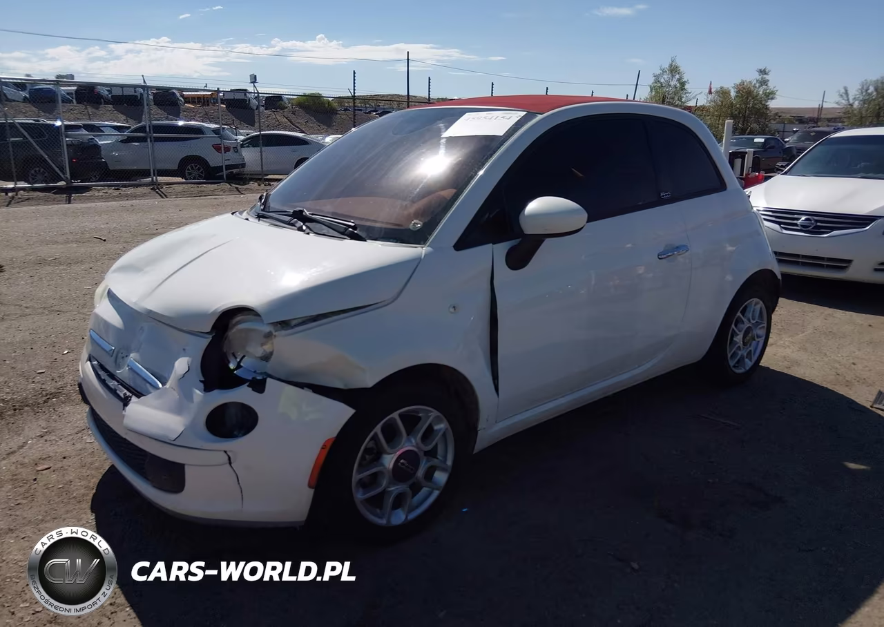 2013 Fiat 500C Pop VIN:3C3CFFDR9DT741980 - 2