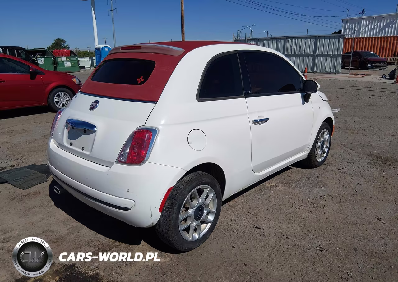 2013 Fiat 500C Pop VIN:3C3CFFDR9DT741980 - 4