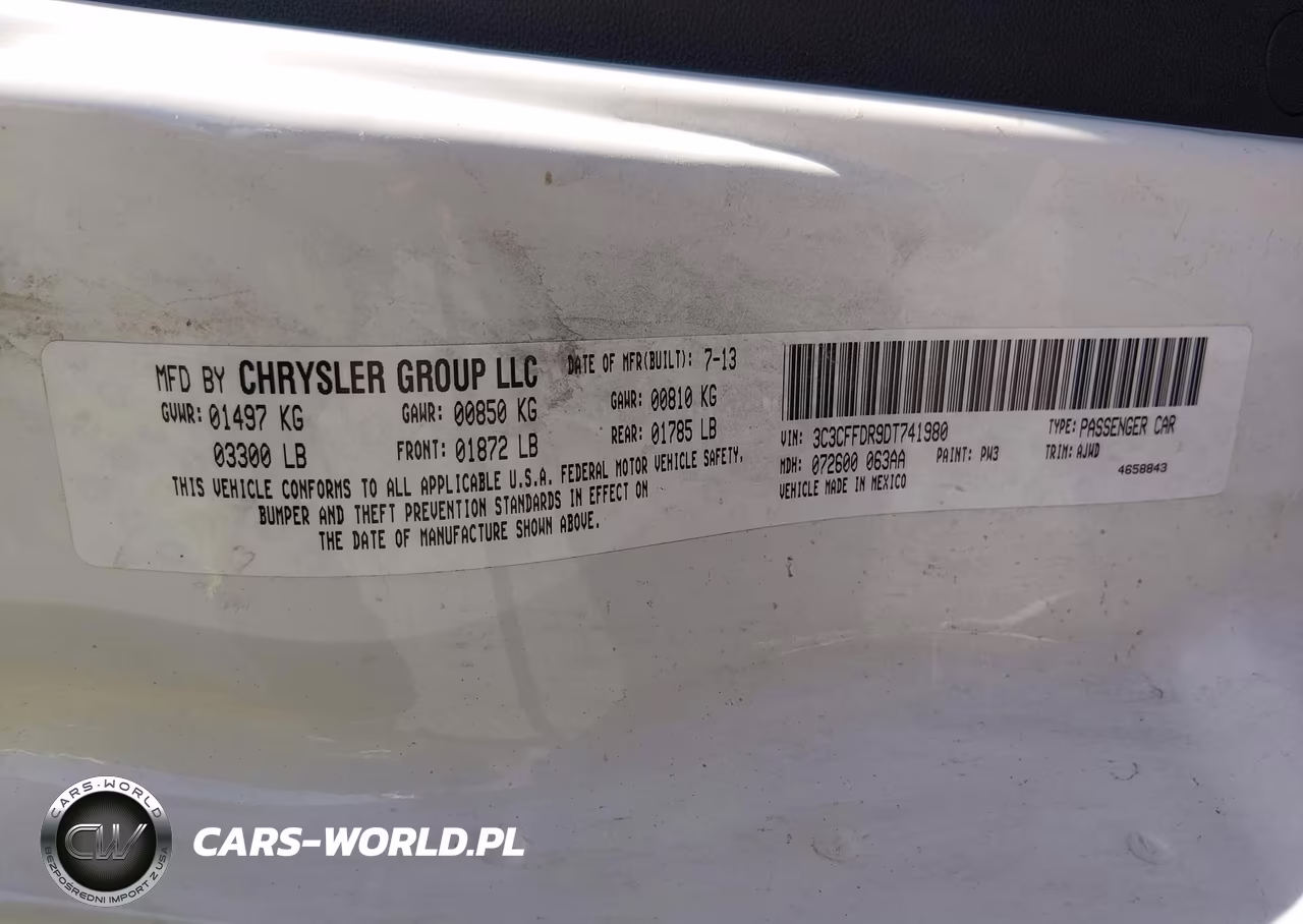 2013 Fiat 500C Pop VIN:3C3CFFDR9DT741980 - 9