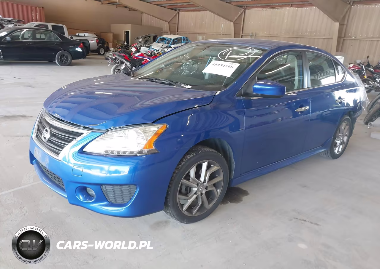 2013 Nissan Sentra Sr VIN:3N1AB7AP8DL777301 - 2