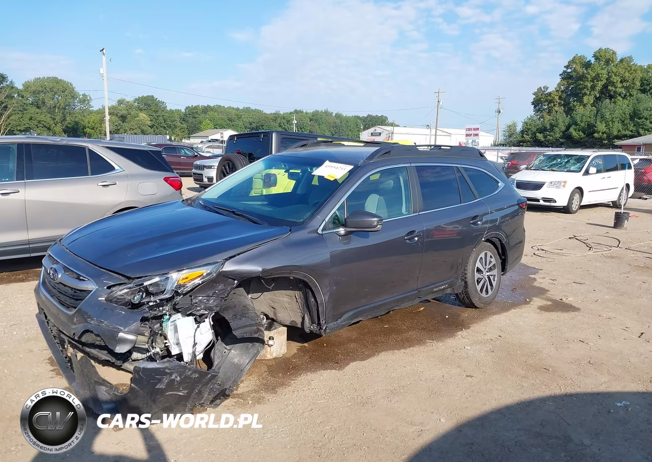 2022 Subaru Outback Premium VIN:4S4BTACC6N3191596 - 2