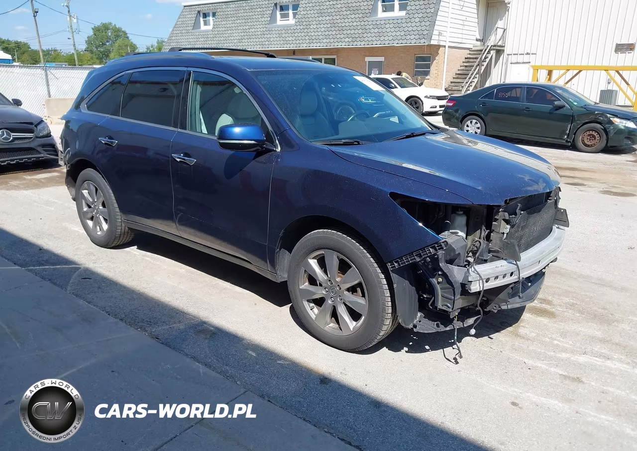 2015 Acura Mdx Advance Pkg W-Entertainment Pkg VIN:5FRYD4H88FB017968 - 1
