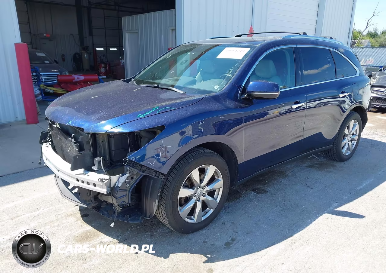 2015 Acura Mdx Advance Pkg W-Entertainment Pkg VIN:5FRYD4H88FB017968 - 2