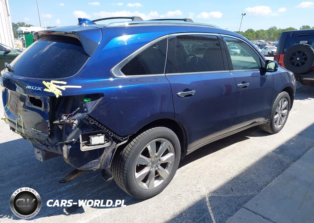2015 Acura Mdx Advance Pkg W-Entertainment Pkg VIN:5FRYD4H88FB017968 - 4