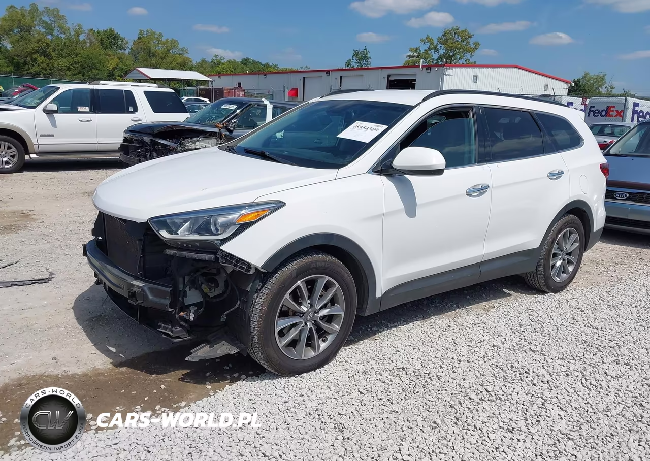 2017 Hyundai Santa Fe Se VIN:KM8SMDHF3HU208323 - 2