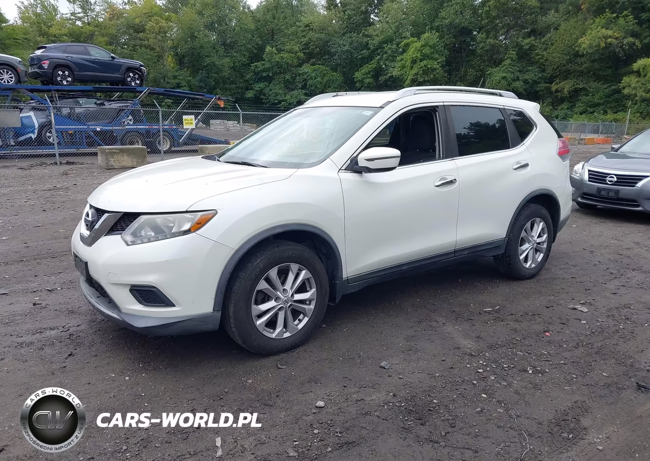 2016 Nissan Rogue Sv VIN:KNMAT2MV2GP685570 - 2