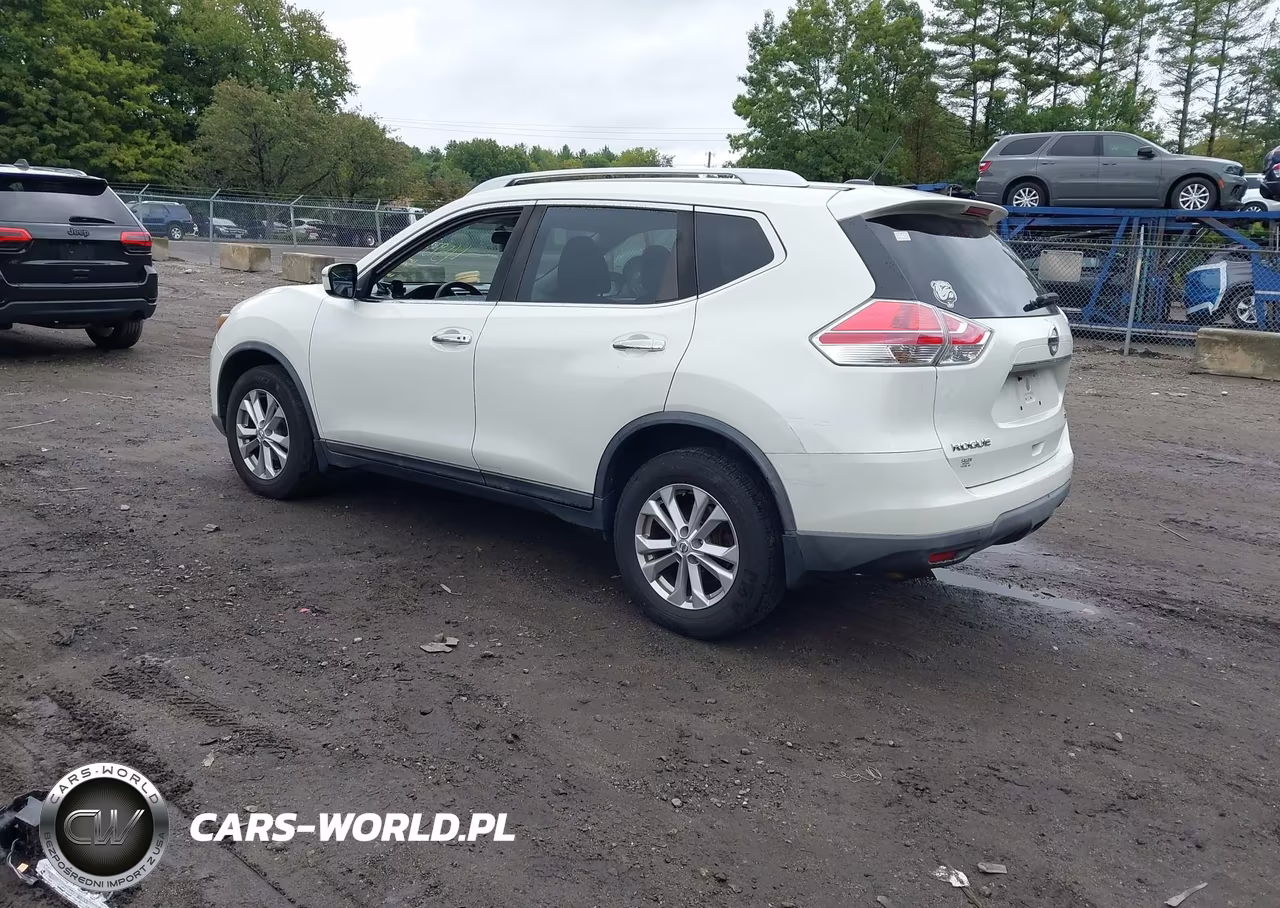 2016 Nissan Rogue Sv VIN:KNMAT2MV2GP685570 - 3