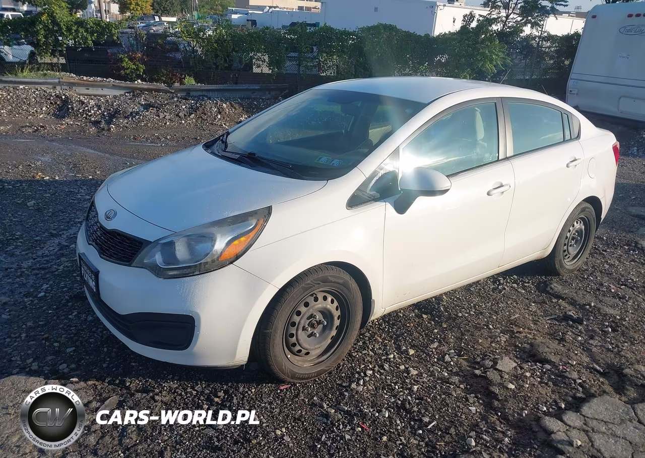 2013 Kia Rio Lx VIN:KNADM4A34D6111284 - 2