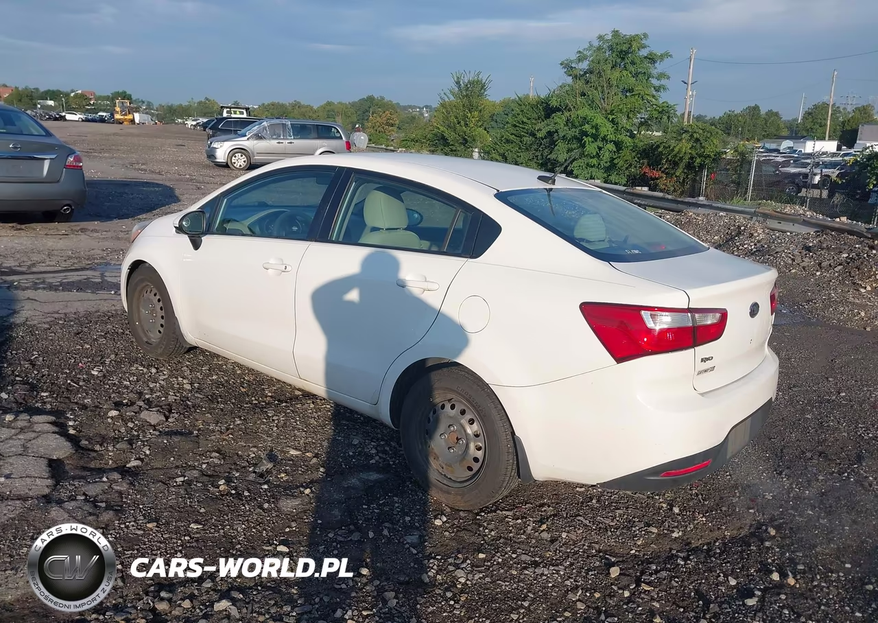 2013 Kia Rio Lx VIN:KNADM4A34D6111284 - 3