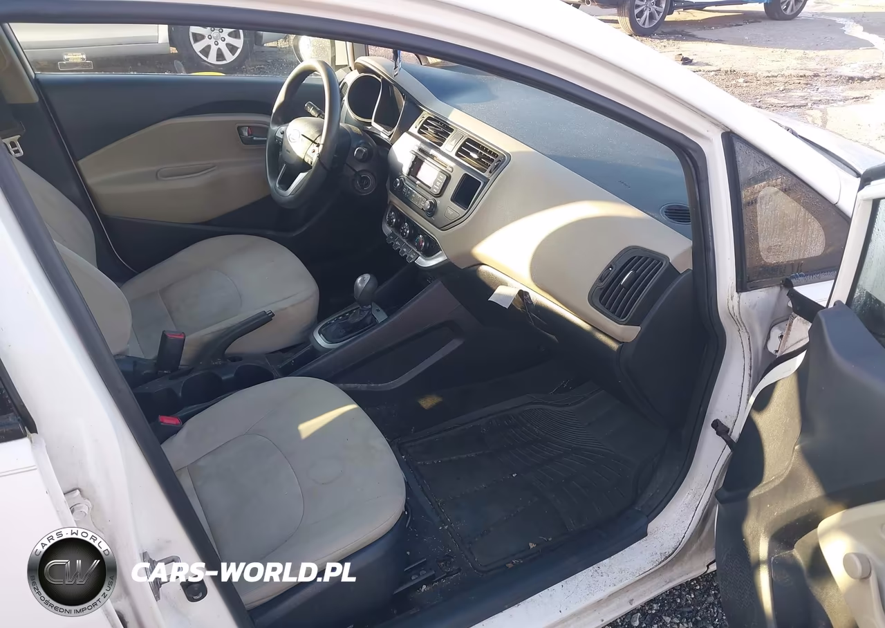 2013 Kia Rio Lx VIN:KNADM4A34D6111284 - 5