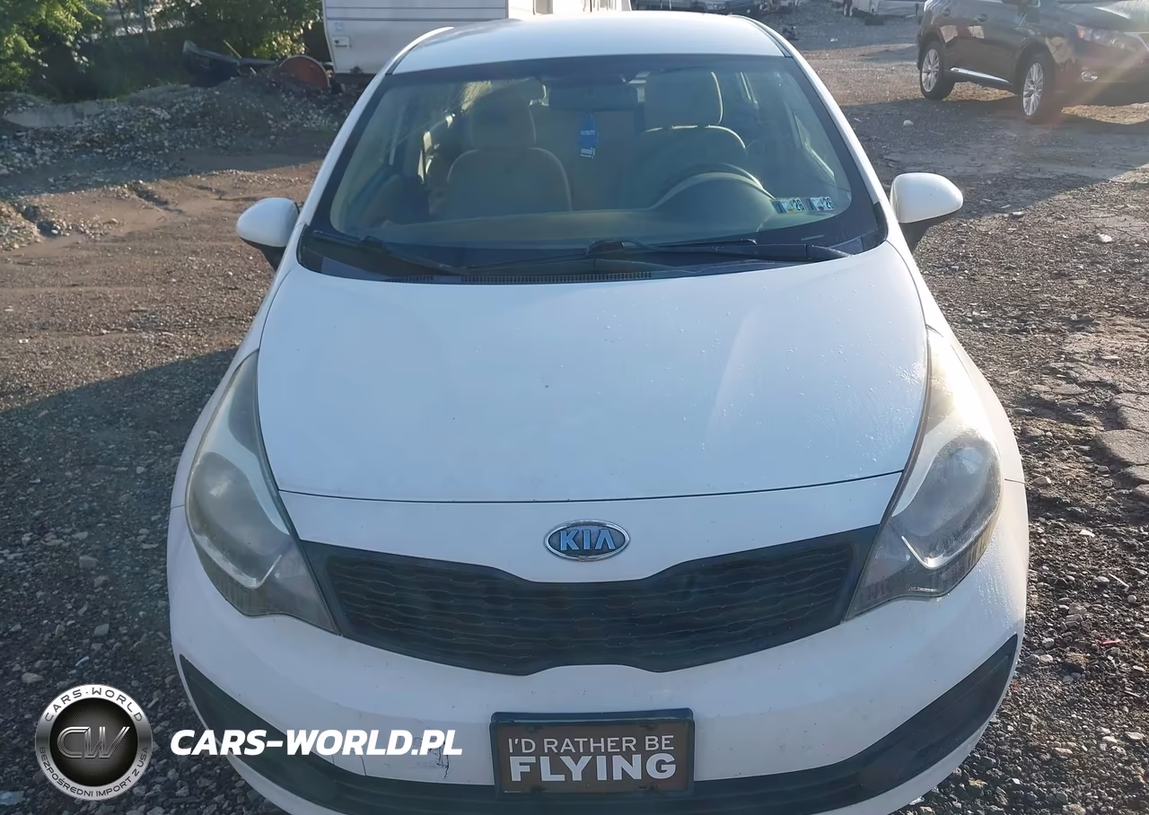 2013 Kia Rio Lx VIN:KNADM4A34D6111284 - 6