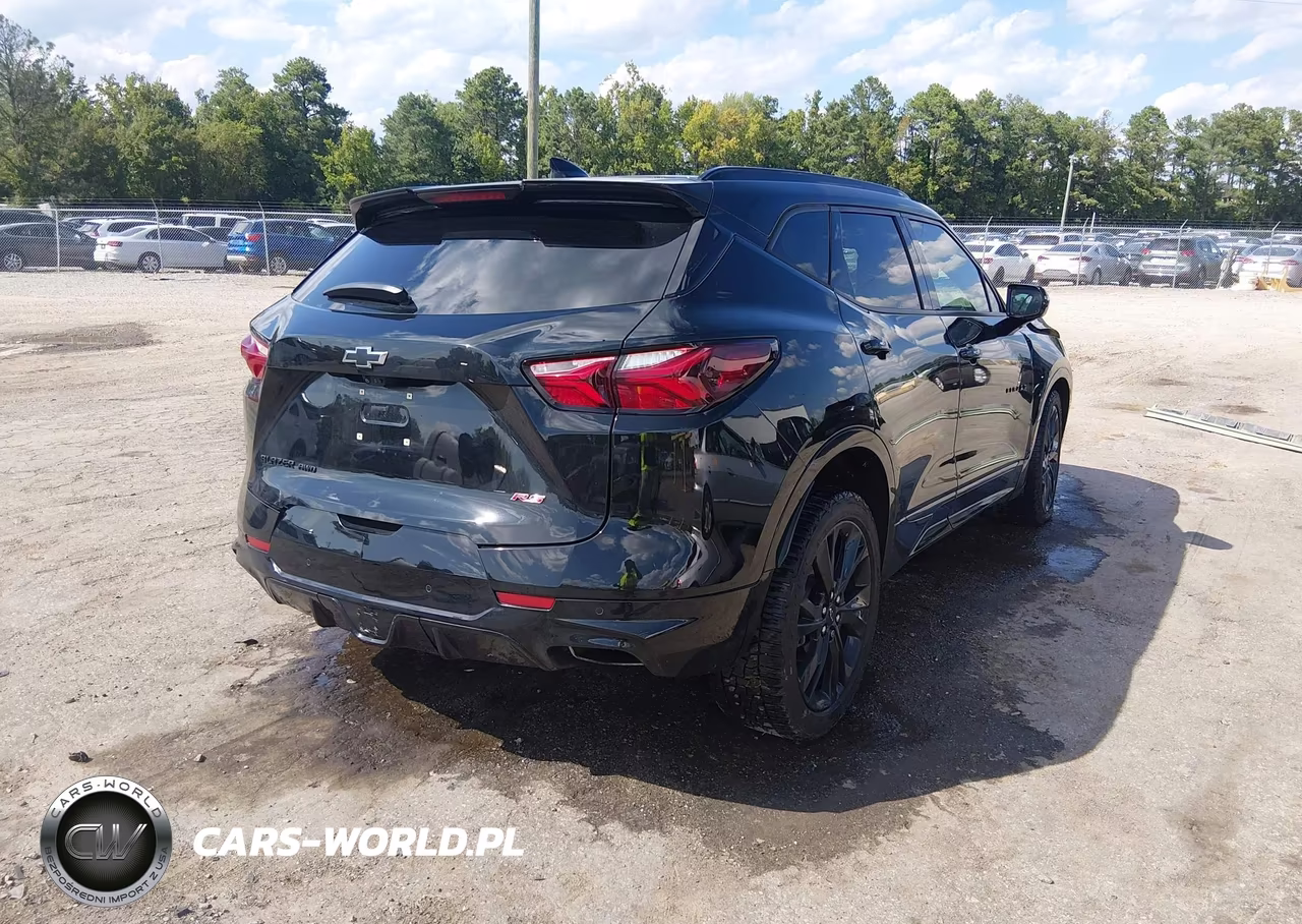 2022 Chevrolet Blazer Awd Rs VIN:3GNKBKRS7NS149225 - 4