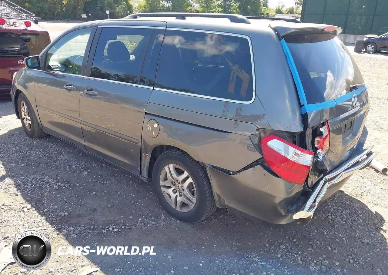 2007 Honda Odyssey Ex-L VIN:5FNRL38727B429041 - 3