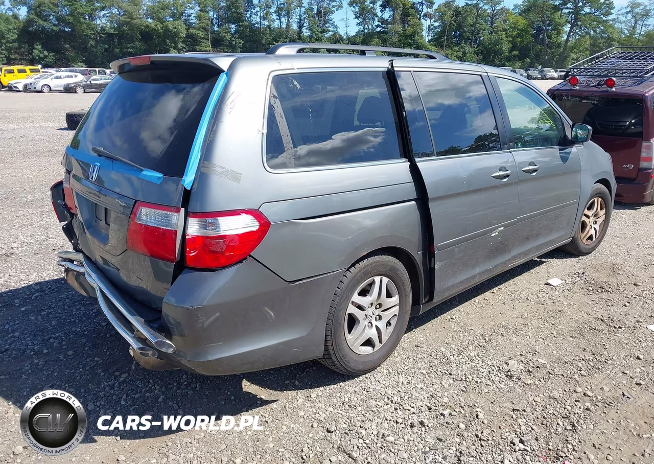 2007 Honda Odyssey Ex-L VIN:5FNRL38727B429041 - 4
