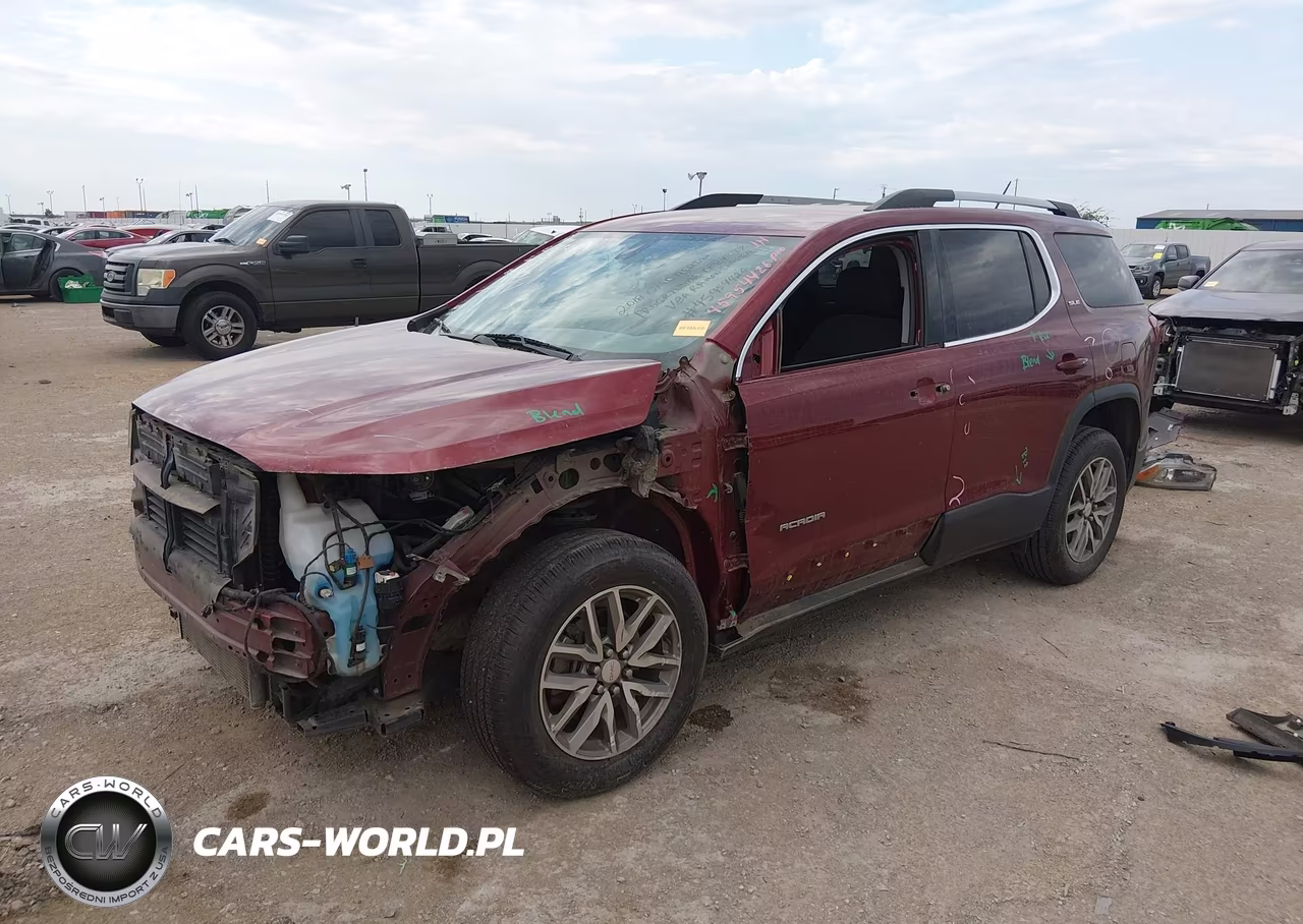 2018 GMC Acadia Sle-2 VIN:1GKKNLLA0JZ243776 - 2