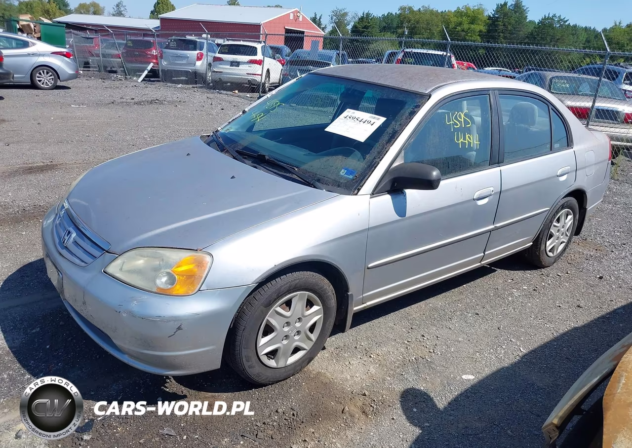 2003 Honda Civic Lx VIN:2HGES15533H582137 - 2