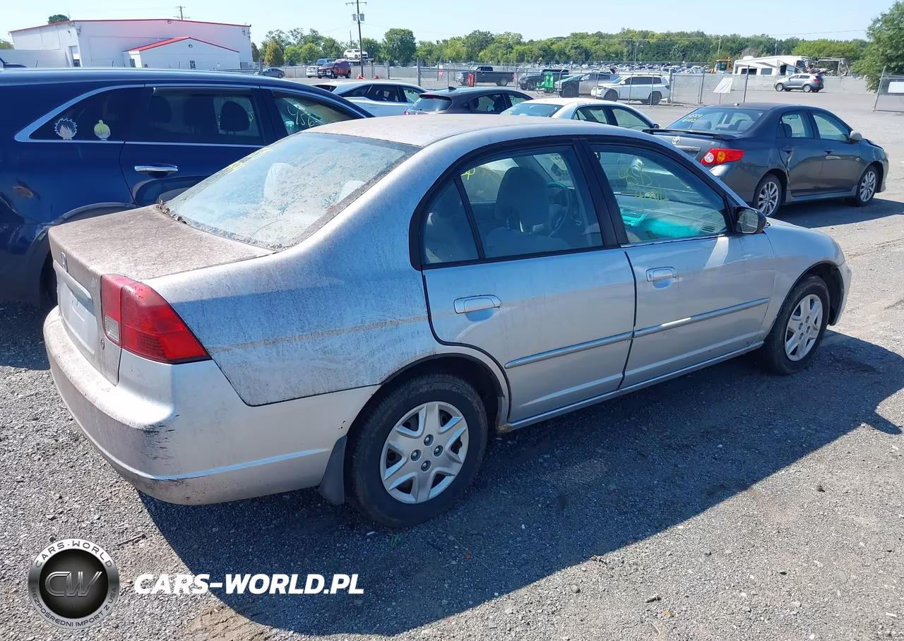 2003 Honda Civic Lx VIN:2HGES15533H582137 - 4