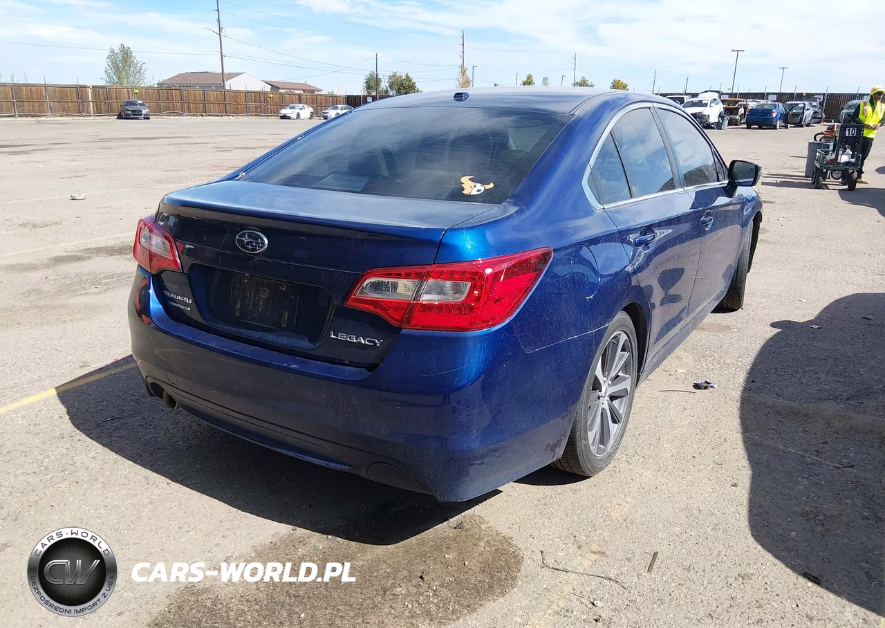 2015 Subaru Legacy 2.5I Limited VIN:4S3BNBN63F3029521 - 4
