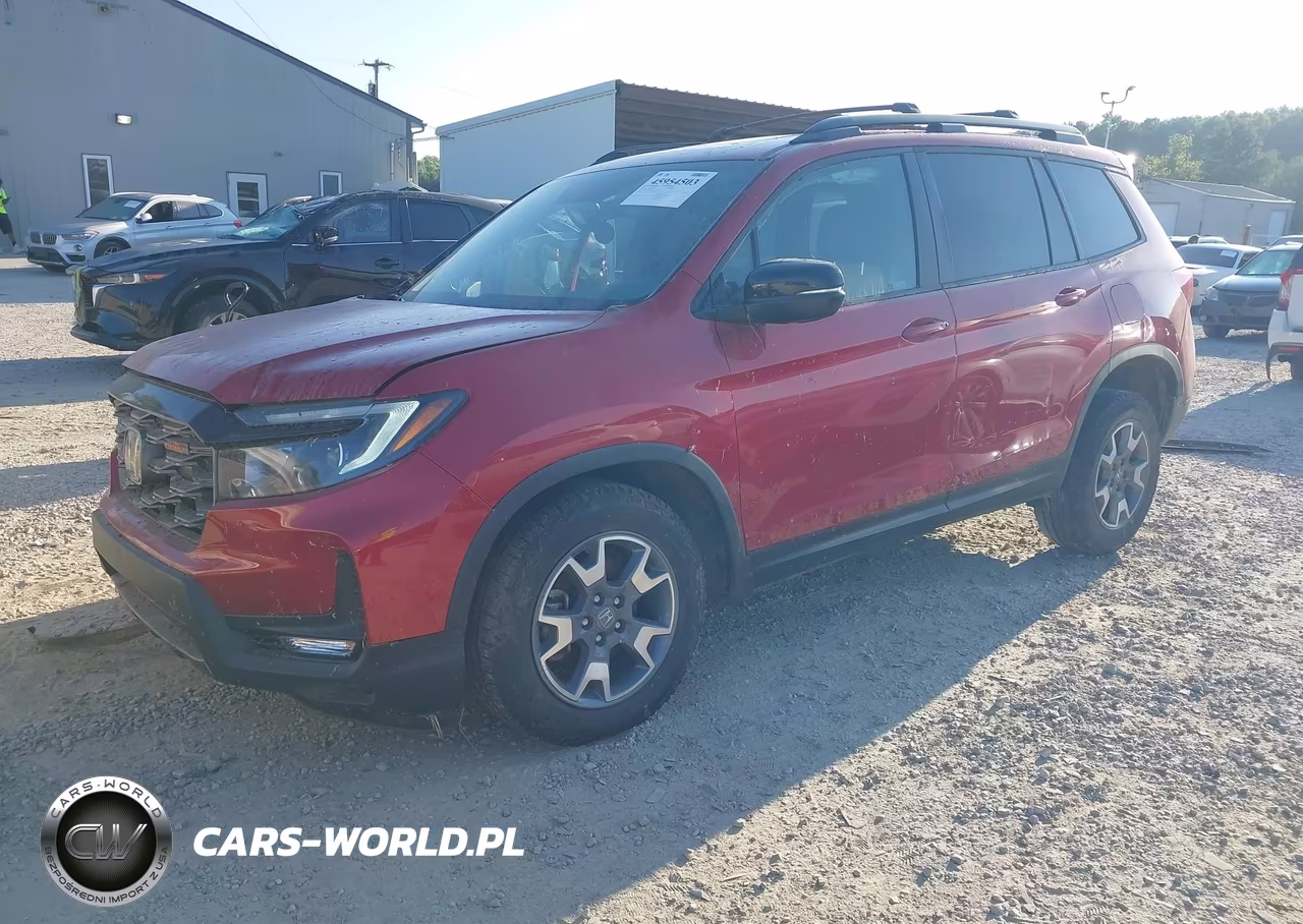 2023 Honda Passport Awd Trailsport VIN:5FNYF8H62PB016673 - 2