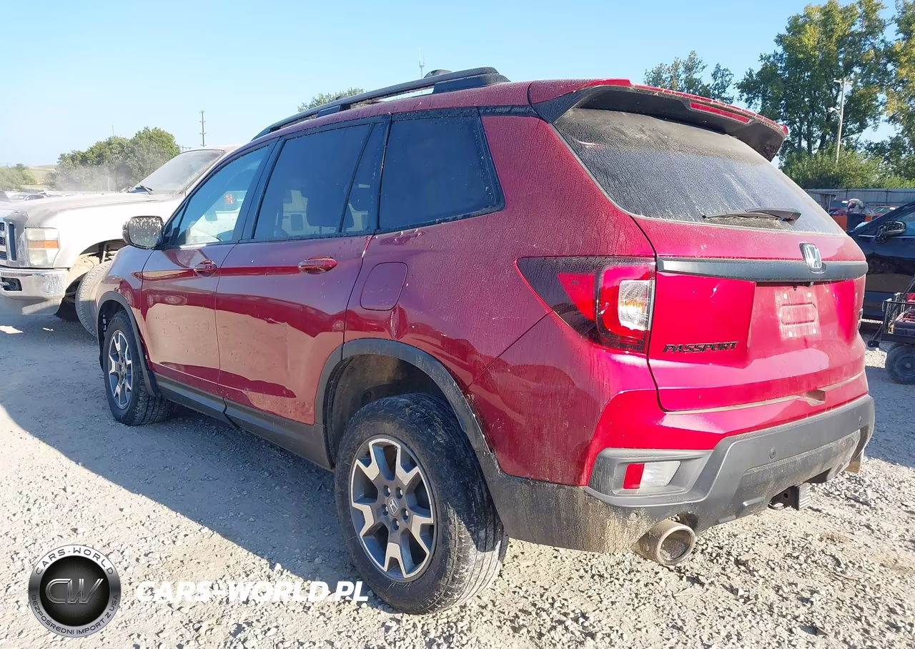 2023 Honda Passport Awd Trailsport VIN:5FNYF8H62PB016673 - 3