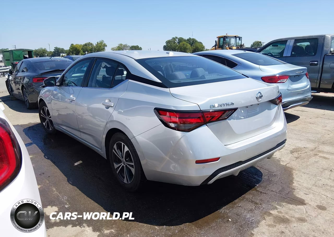 2021 Nissan Sentra Sv Xtronic Cvt VIN:3N1AB8CV1MY237891 - 3