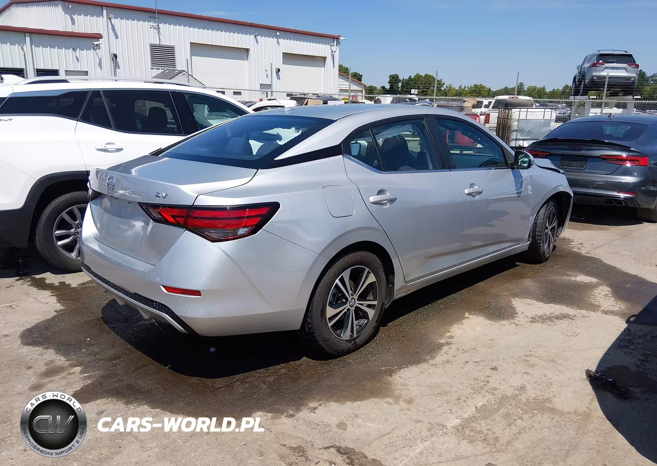 2021 Nissan Sentra Sv Xtronic Cvt VIN:3N1AB8CV1MY237891 - 4