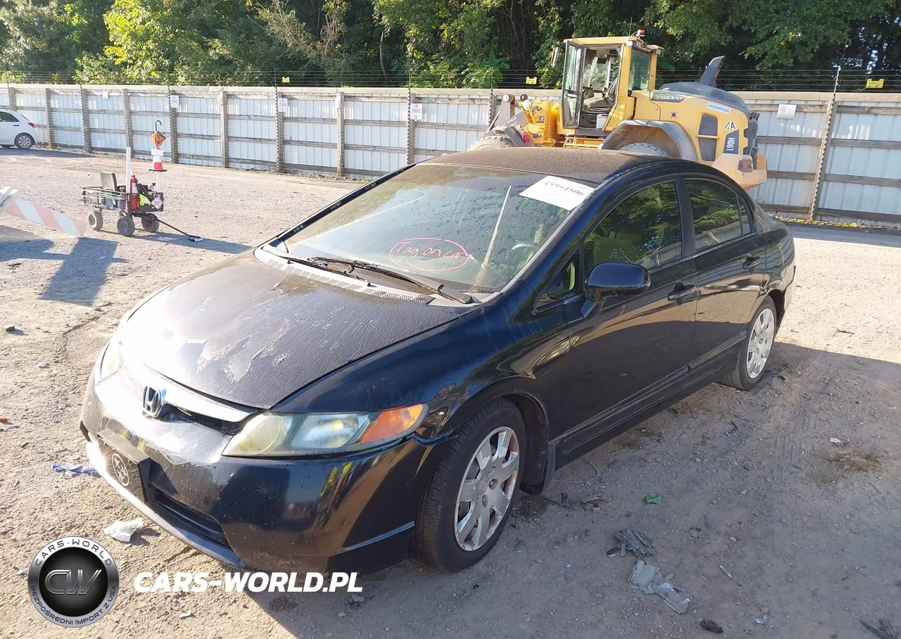 2006 Honda Civic Lx VIN:1HGFA15586L118002 - 2