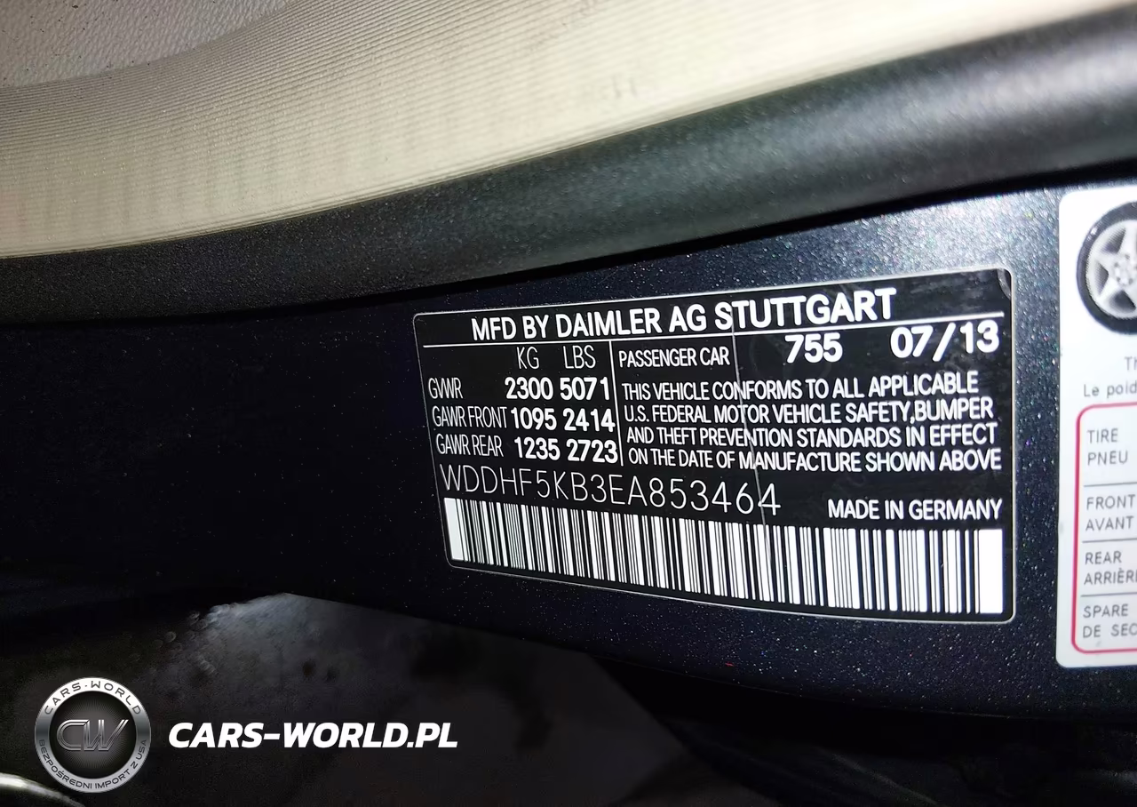 2014 Mercedes-Benz E 350 VIN:WDDHF5KB3EA853464 - 9